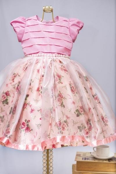 Vestido menina social Vestido menina social