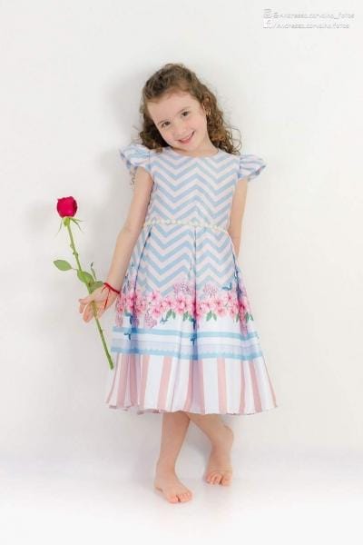 Vestido menina social Vestido menina social