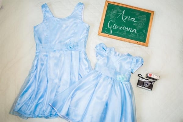 Vestido infantil Cinderela Vestido infantil Cinderela