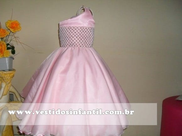 vestido social infantil para casamento