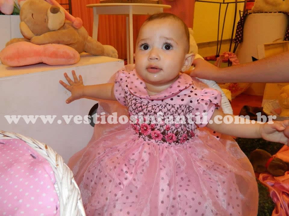vestido de bebe para festa de 1 ano