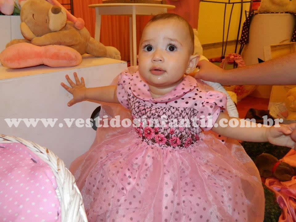 vestido festa infantil 1 ano