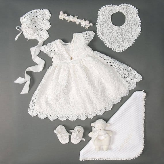 vestido para batizado infantil