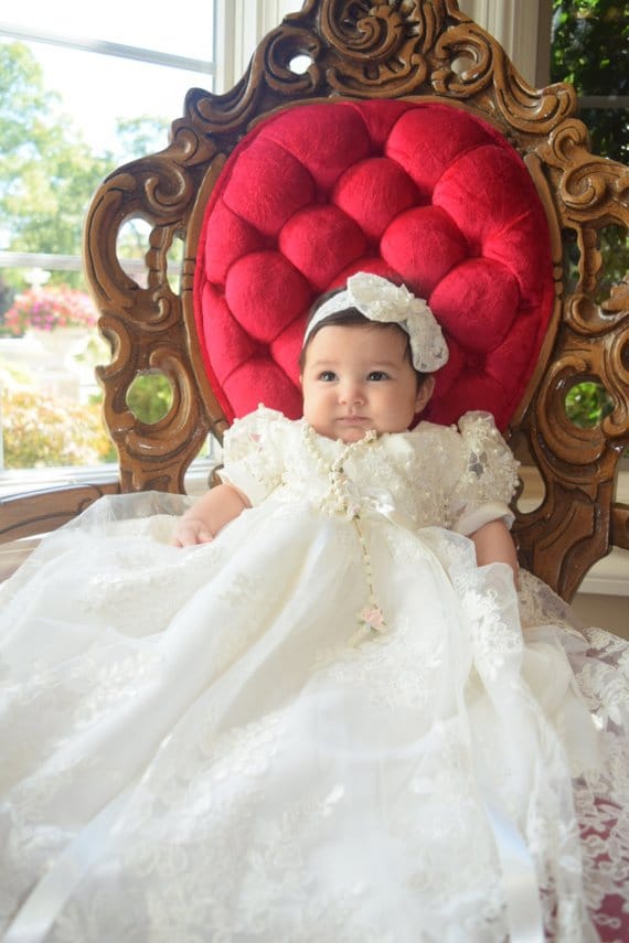 Vestido infantil para batizado Vestido infantil para batizado