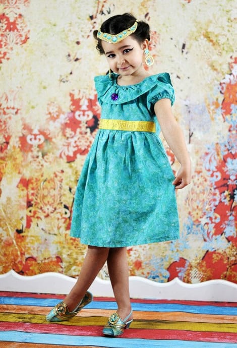 vestido jasmine infantil